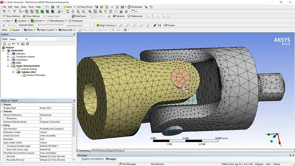دوره جامع ansys اصفهان